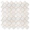 Msi Marbella Lynx SAMPLE Polished Marble Mesh-Mounted Mosaic Tile ZOR-MD-0201-SAM - alternate 3